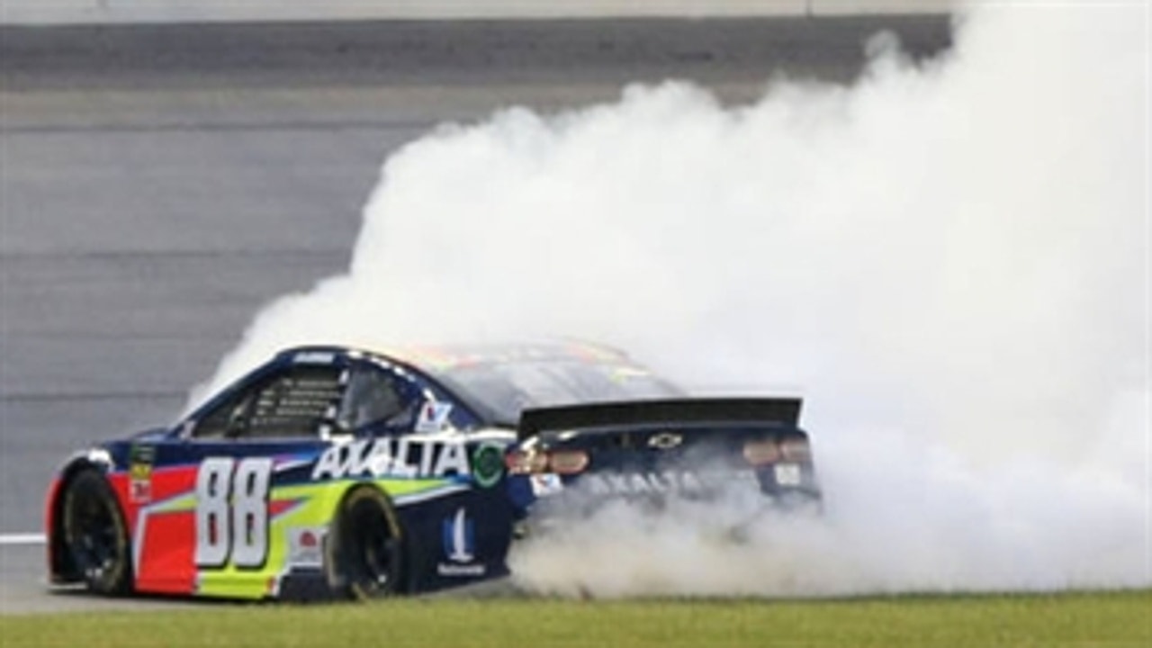 FINAL LAPS: Relive Alex Bowman's first career victory after tough battle with Larson