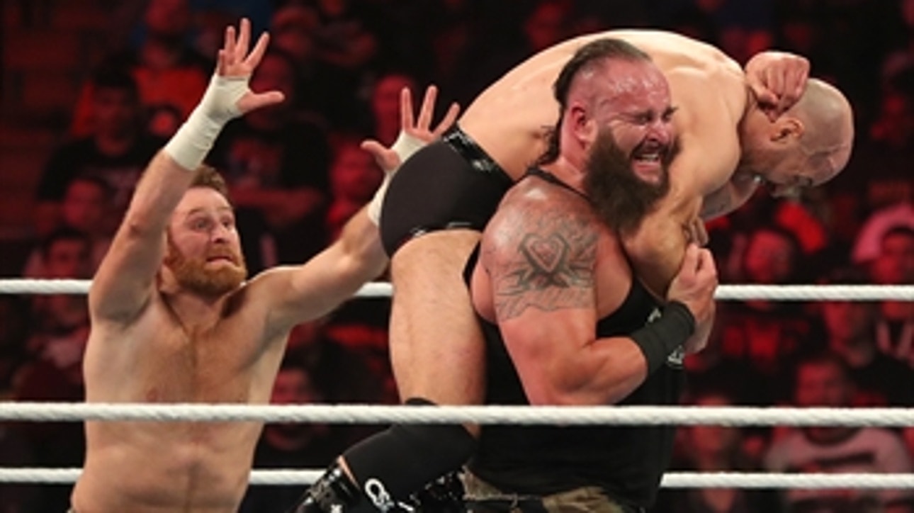 Braun Strowman dismantles Cesaro & Nakamura: WWE Elimination Chamber 2020 (WWE Network Exclusive)