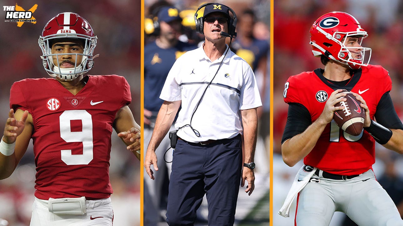 Joel Klatt previews Michigan - Wisconsin matchup, Alabama and Georgia as Top 2 seeds this season I THE HERD