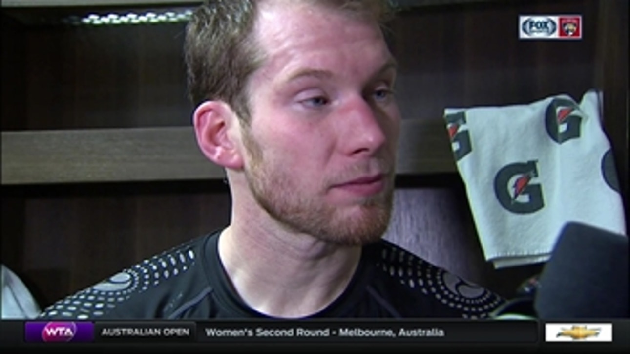 Panthers goalie James Reimer shares his take on Oilers' OT goal