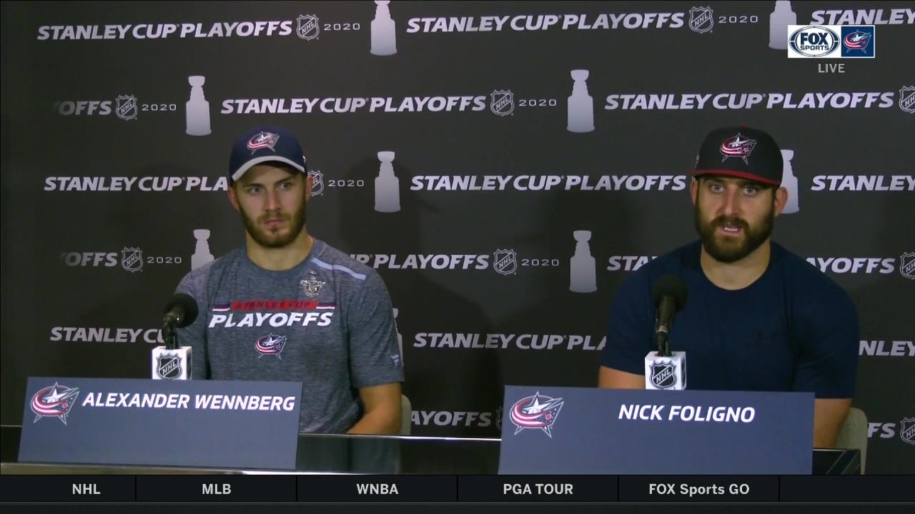 Nick Foligno credits 'opportunistic' Lightning, affirms faith in Blue Jackets' future