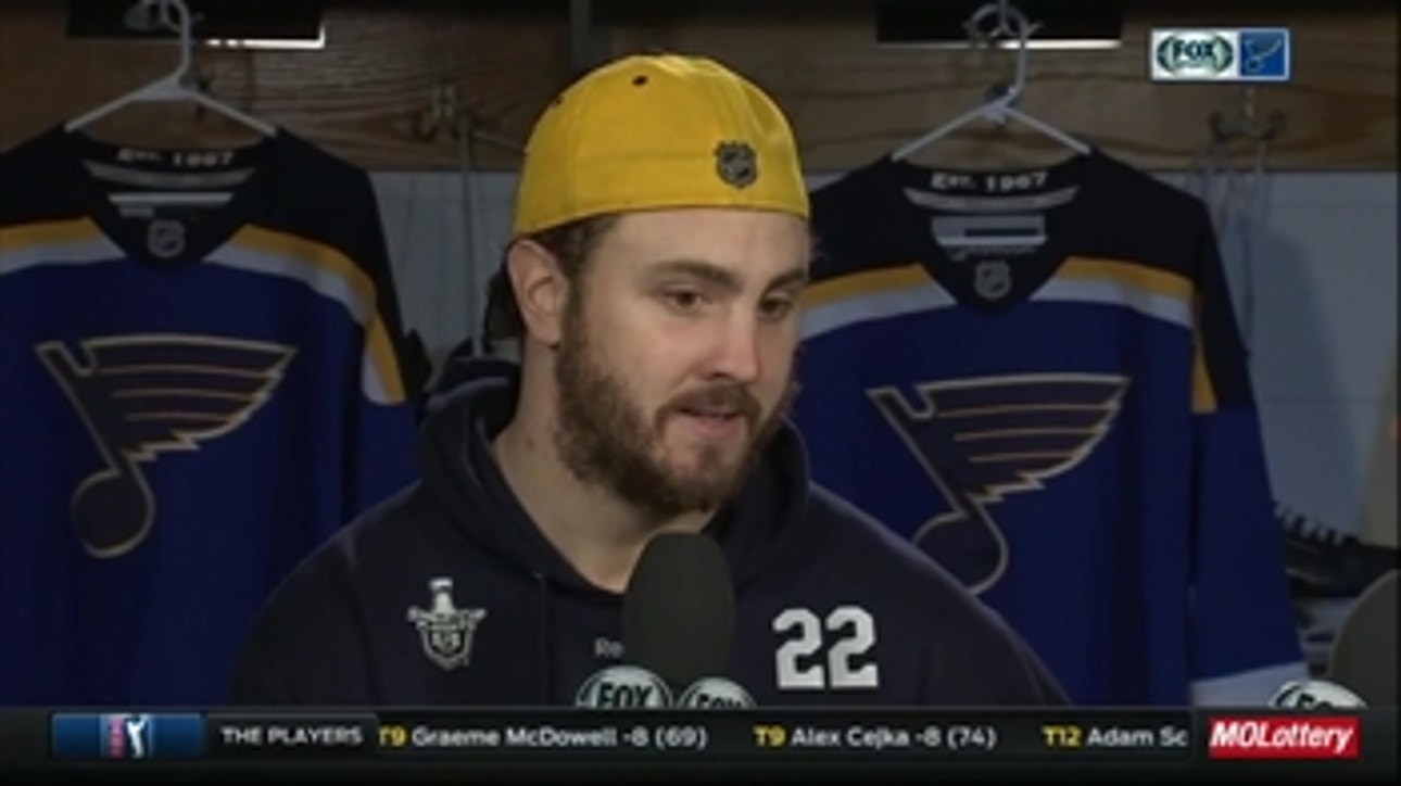Blues' Kevin Shattenkirk on Game 1 win over Sharks
