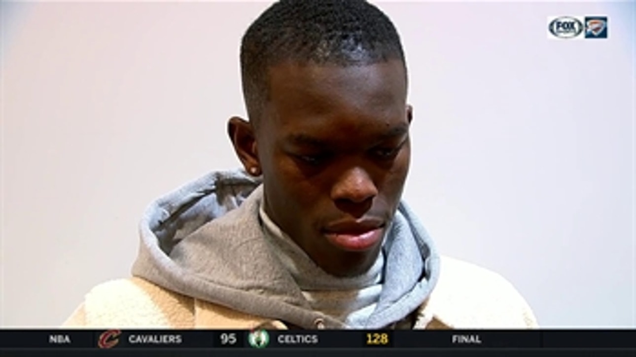 Dennis Schroder talks offense, OKC 124-109 win over ATL