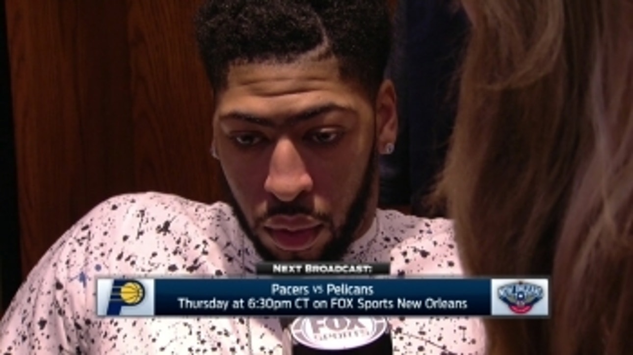 Anthony Davis disappointed after close loss to Warriors