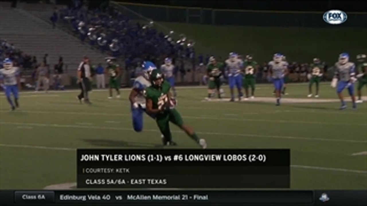 HIGHLIGHTS: John Tyler vs. Longview ' High School Scoreboard Live