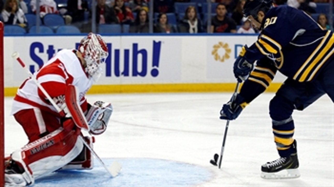 Red Wings fall to Sabres in shootout