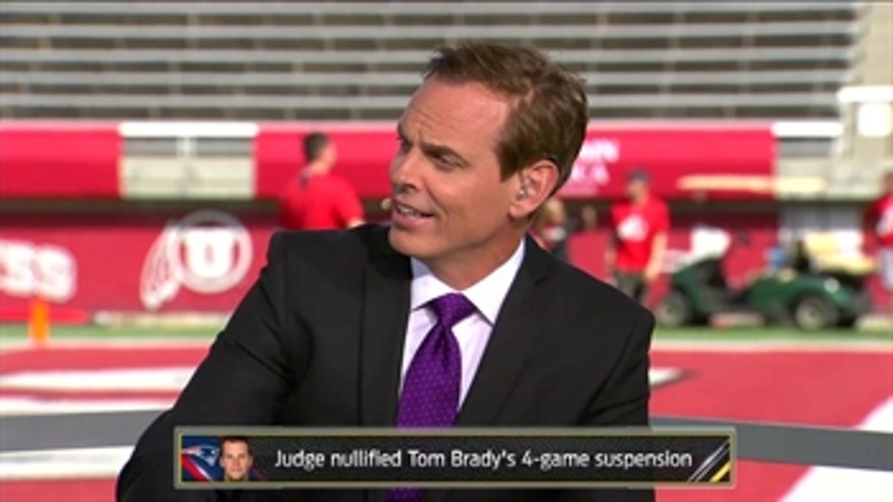 Colin Cowherd reacts to judge's decision to nullify Tom Brady's suspension