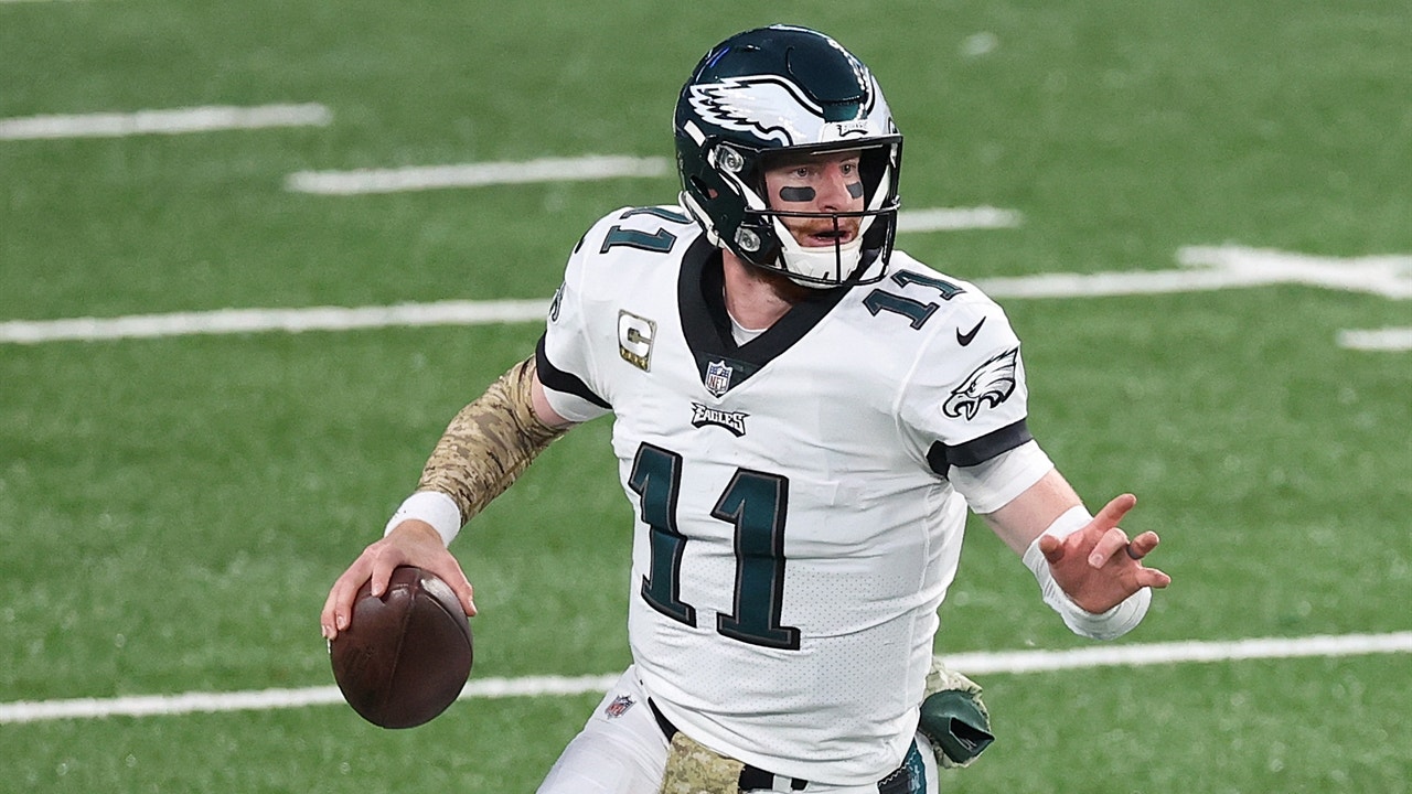 Clay Travis takes the Eagles to win outright vs Seahawks despite Wentz's struggles | FOX BET LIVE