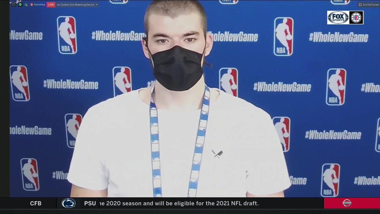 Ivica Zubac talks following monster performance