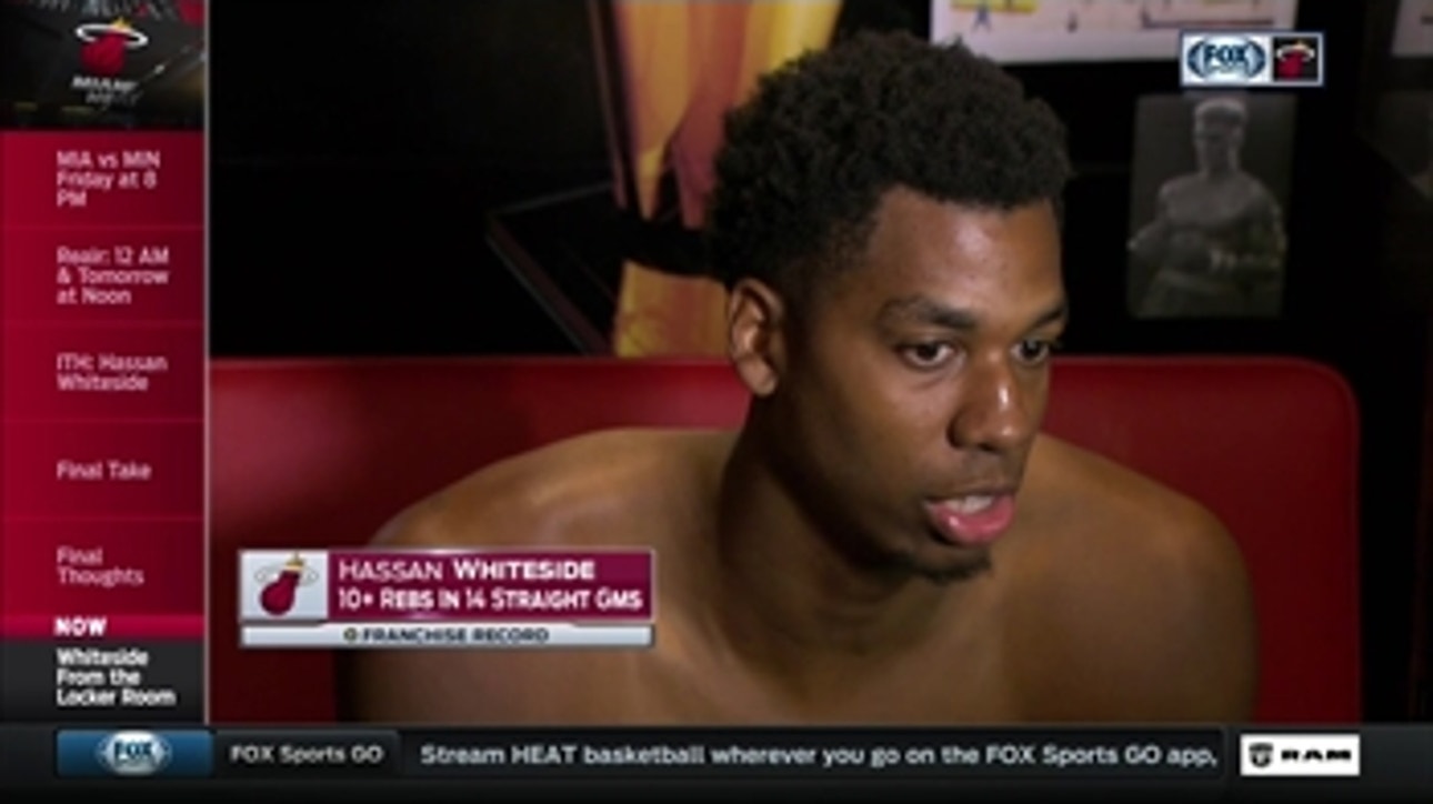 Whiteside on Dragic: 'I feel like he's one of the most underrated guards in the league'