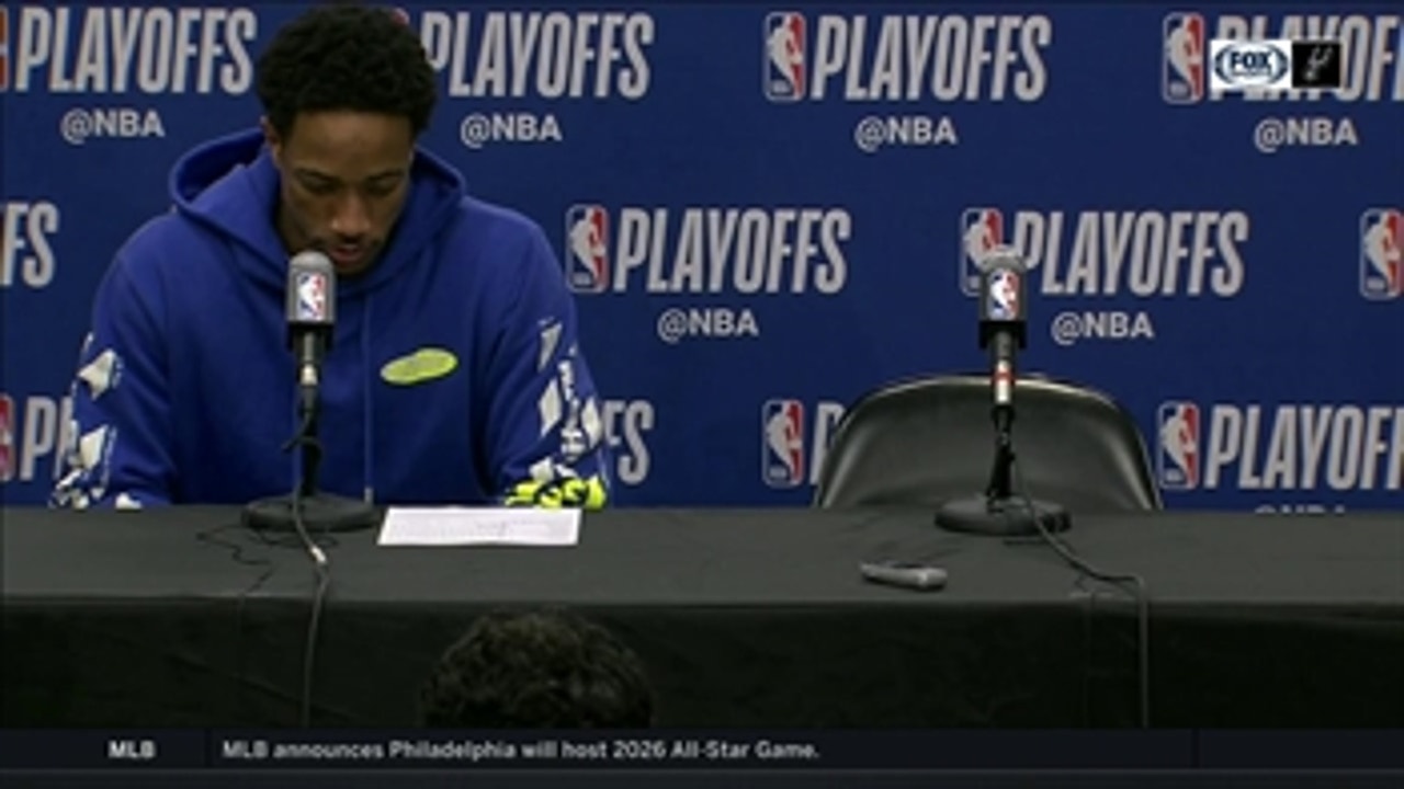 DeMar DeRozan on mistakes made in Game 2 Loss in Denver