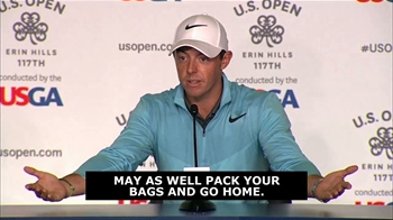 Rory McIlroy blasts decision to trim roughs for U.S. Open