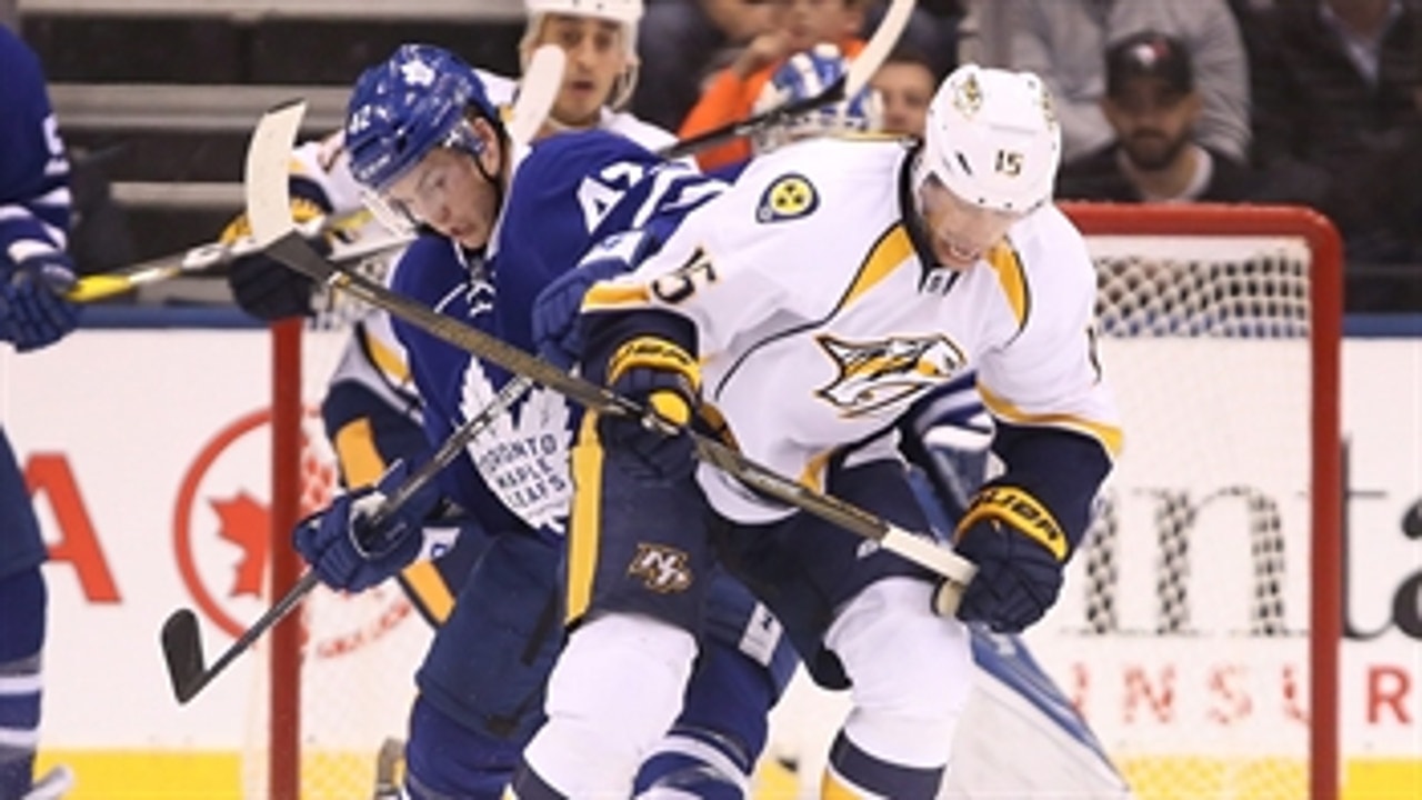 Predators LIVE To Go: Preds point streak snapped with 6-2 loss to Leafs