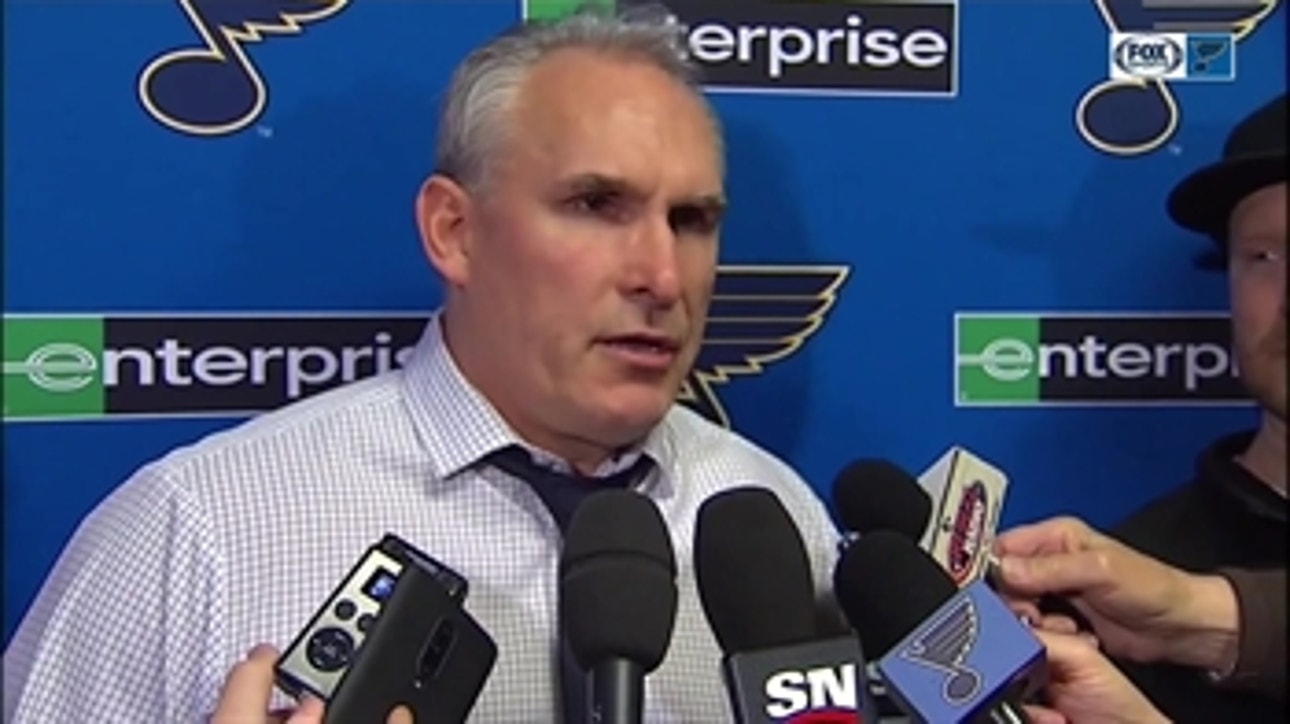 Berube on Binnington: 'We needed him to be good, and he did a real good job'