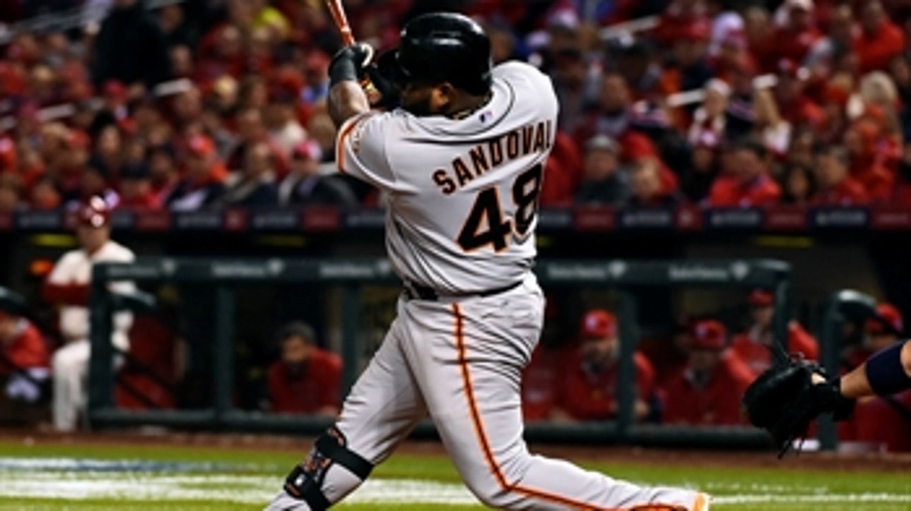 Sandoval comments on NLCS Game 1 win
