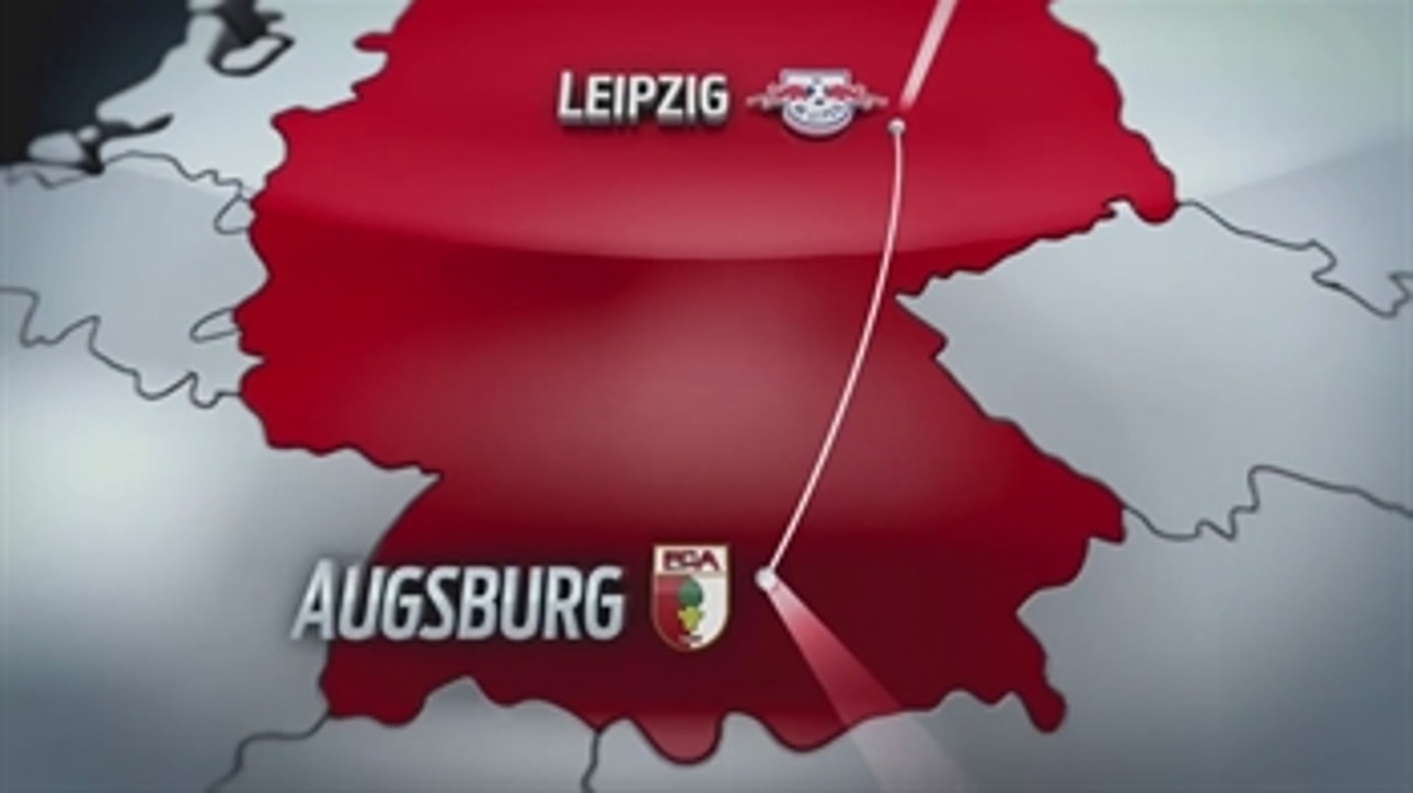 RB Leipzig vs. FC Augsburg ' 2016-17 Bundesliga Highlights