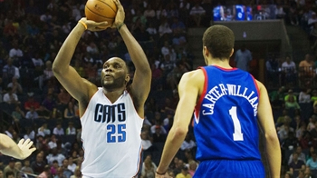 Bobcats roll past 76ers
