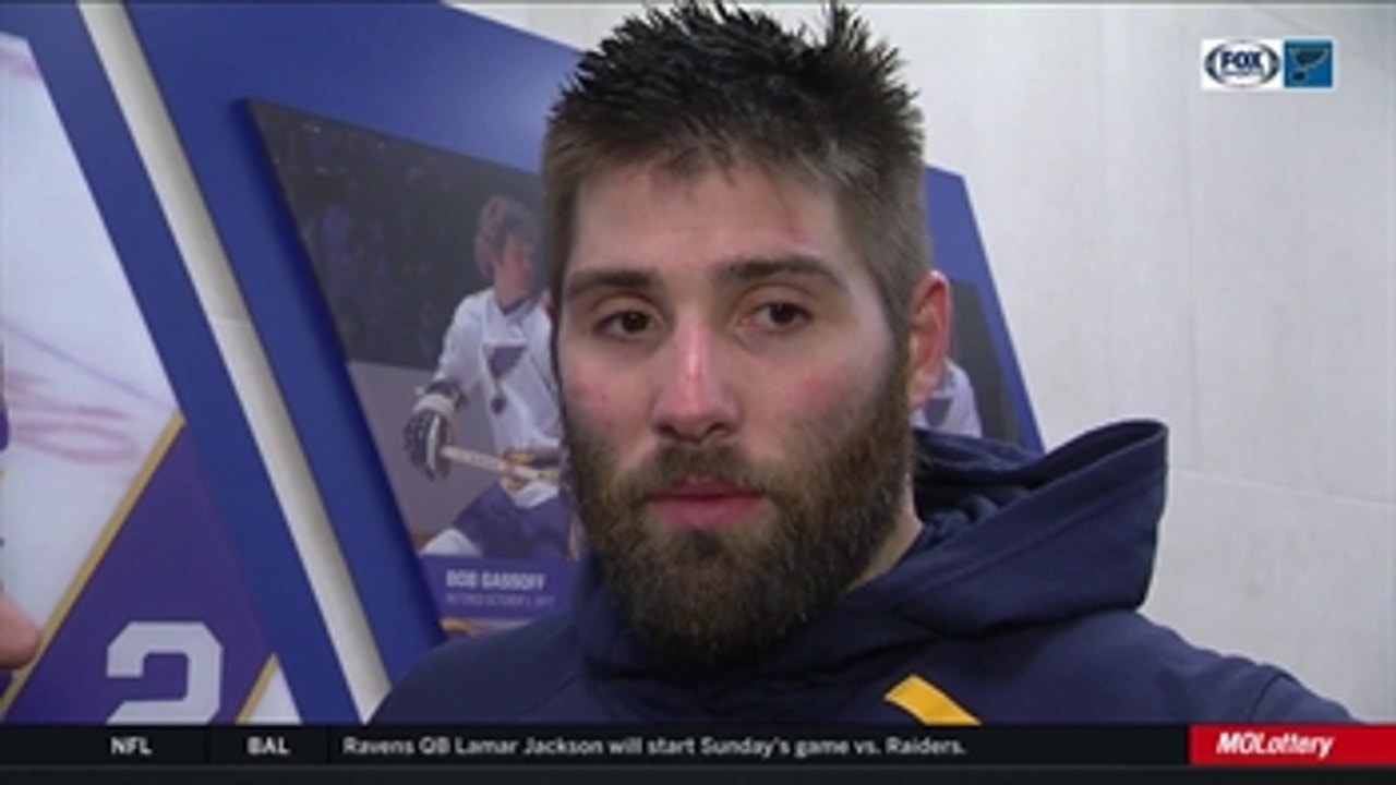 Pat Maroon on his fight to start the game against Predators