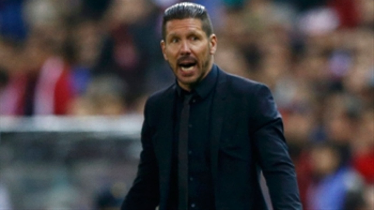 For Simeone, the draw doesn't give Chelsea the advantage