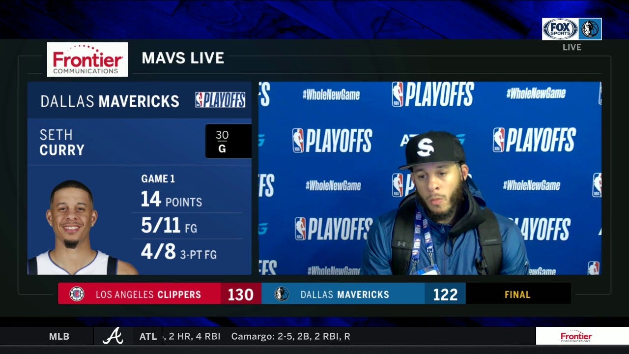 Seth Curry: 'Just be ready to play next game'