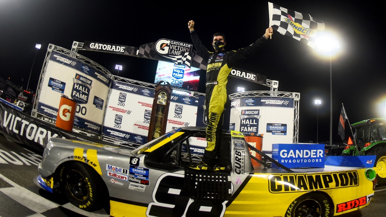 Grant Enfinger wins NASCAR Hall of Fame 200 at Martinsville