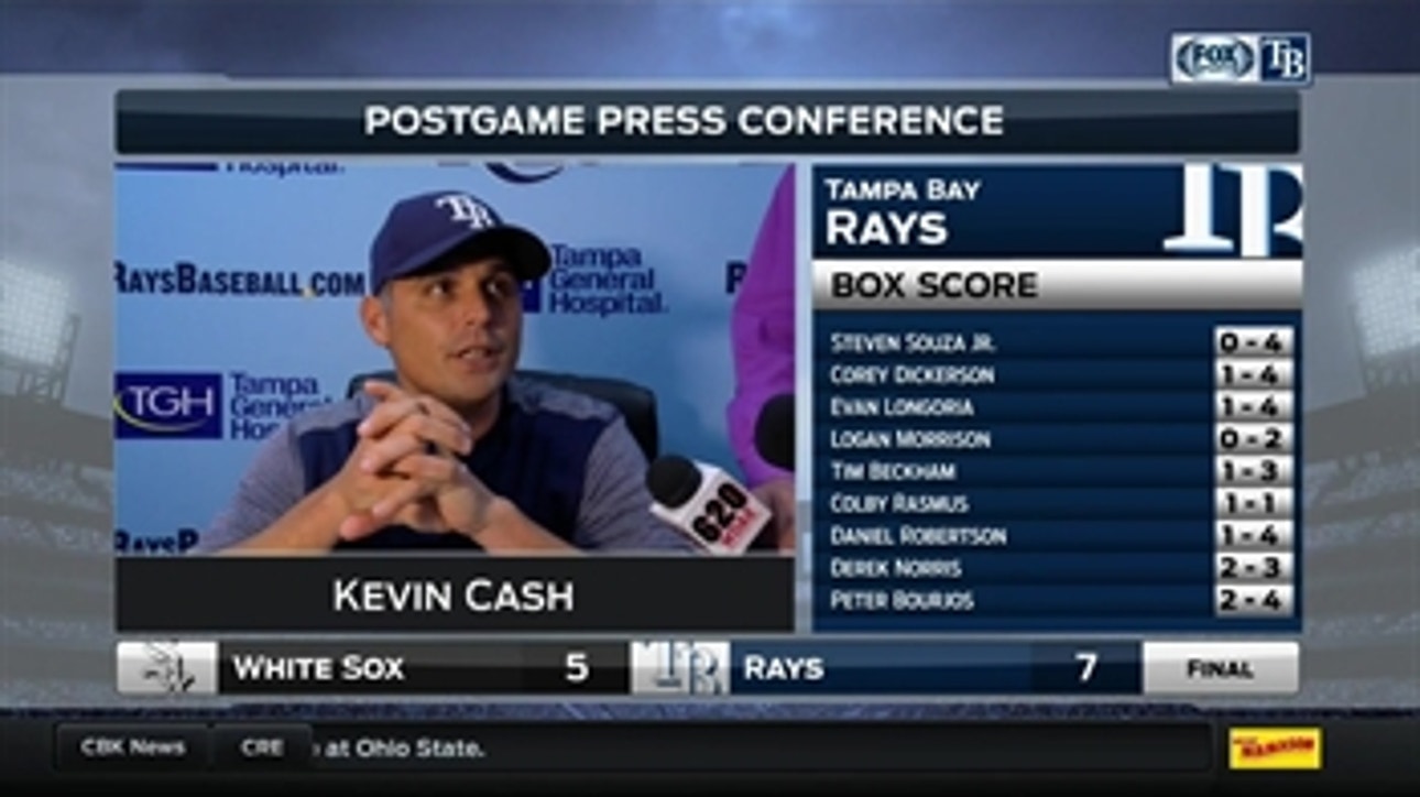 Kevin Cash on Rays' victory, Kevin Keirmaier's injury
