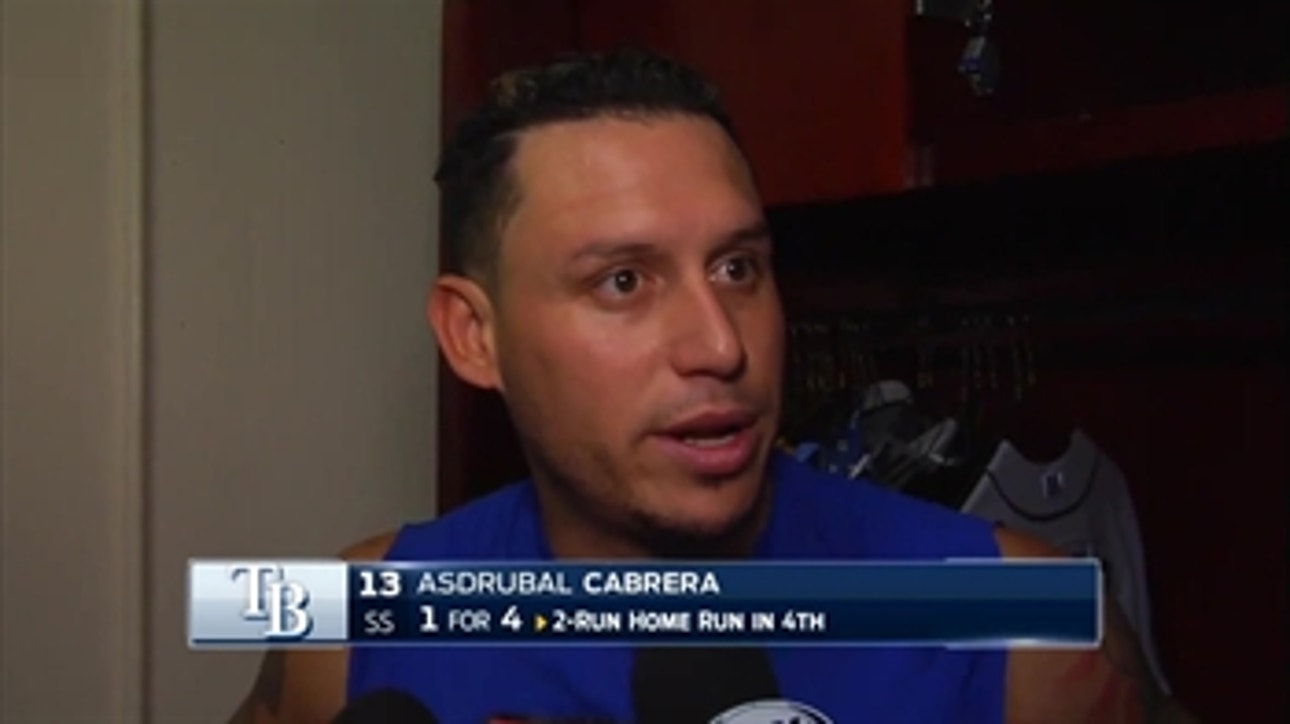Asdrubal Cabrera: We had good swings today