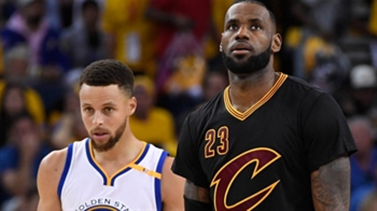 Nick Wright and Cris Carter channel LeBron James and Steph Curry to draft their All-Star squads