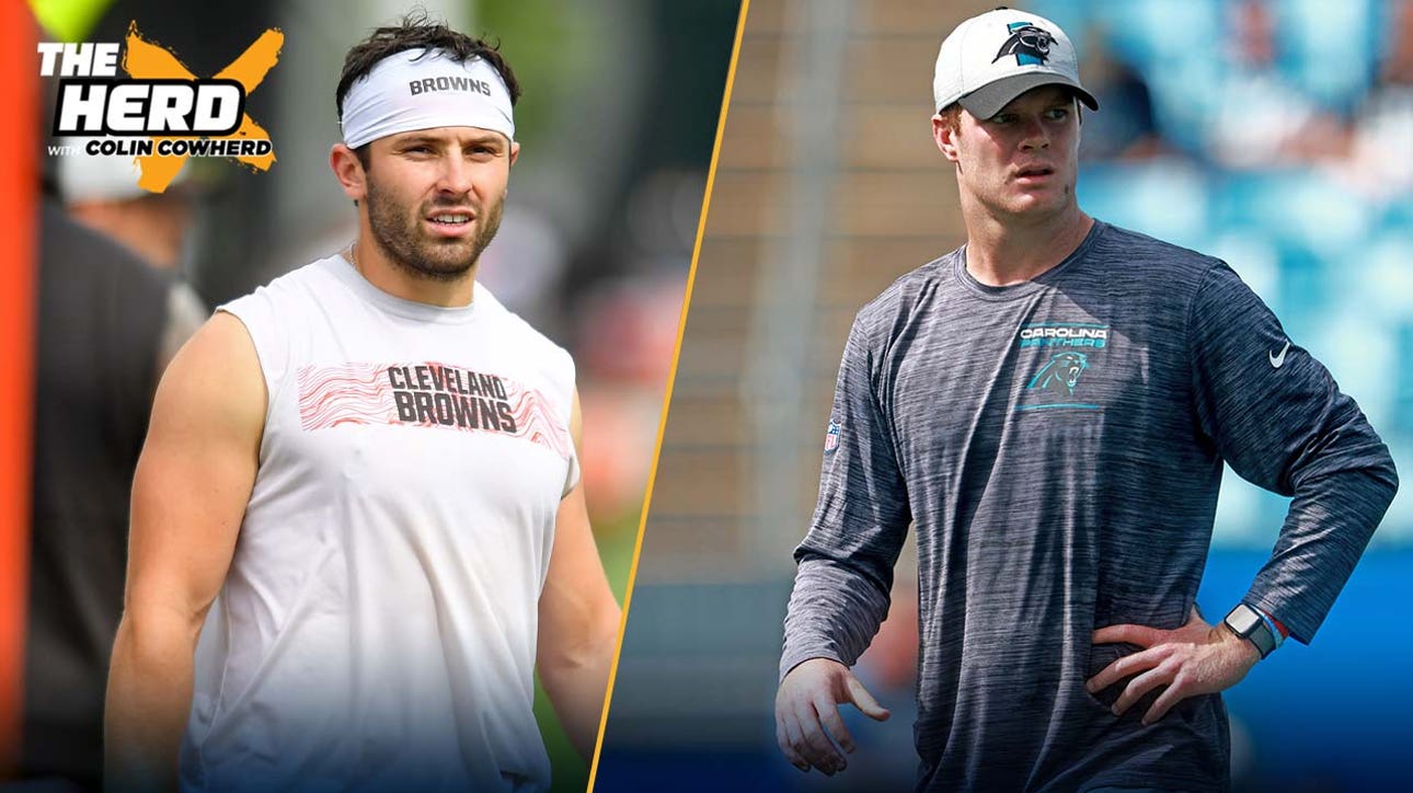 Colin Cowherd revisits Sam Darnold vs. Baker Mayfield following Panthers 3-0 start I FIRST THINGS FIRST