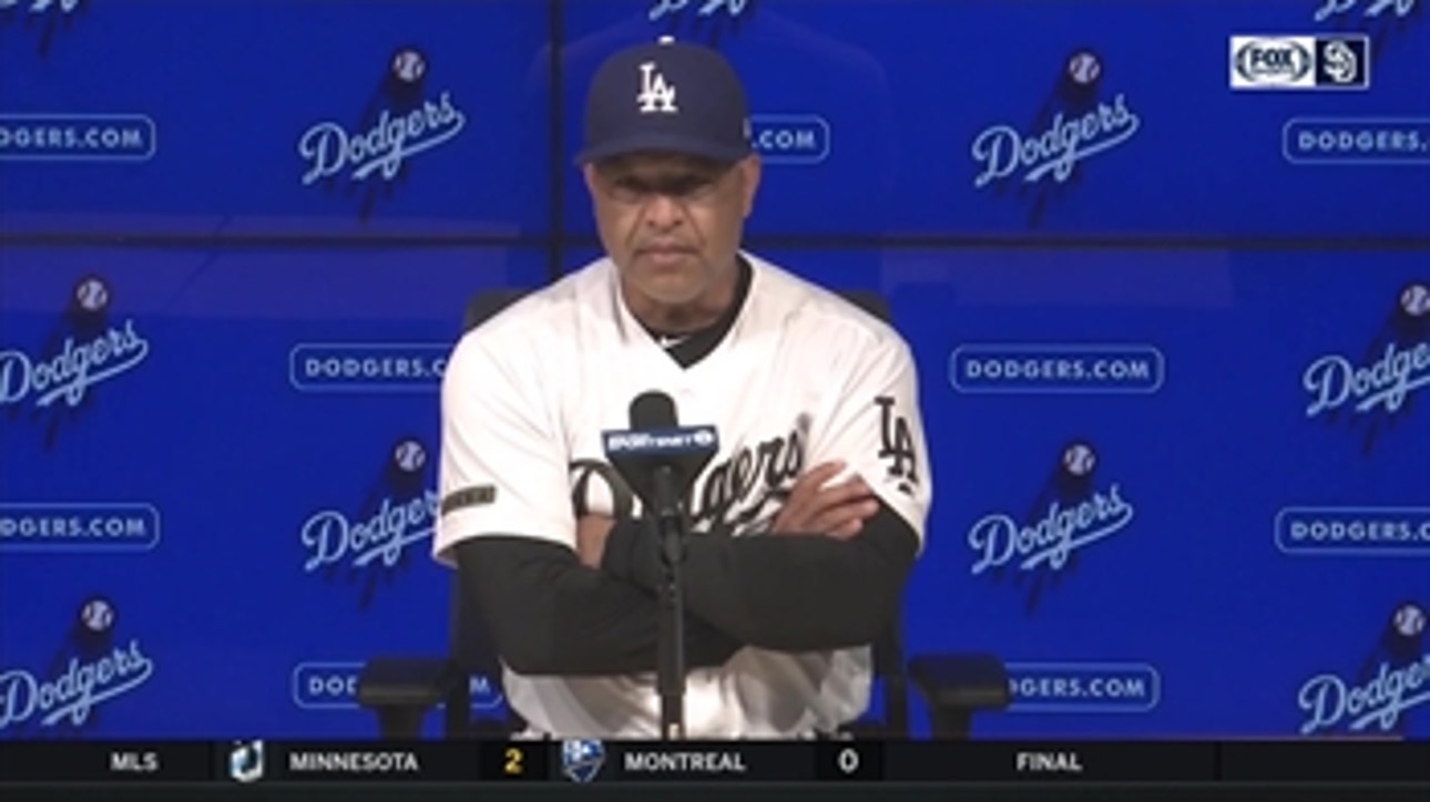Dave Roberts on Alex Wood: 'He didn't have it tonight'