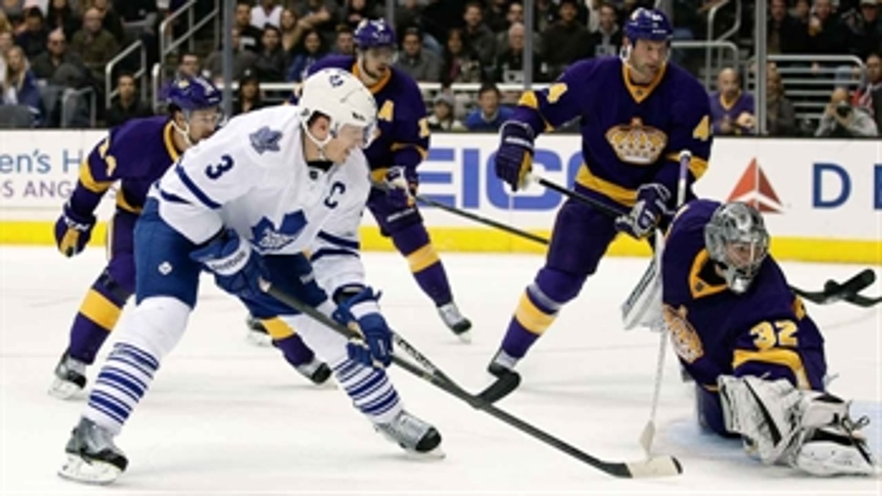 Kings win streak snapped with loss to Maple Leafs