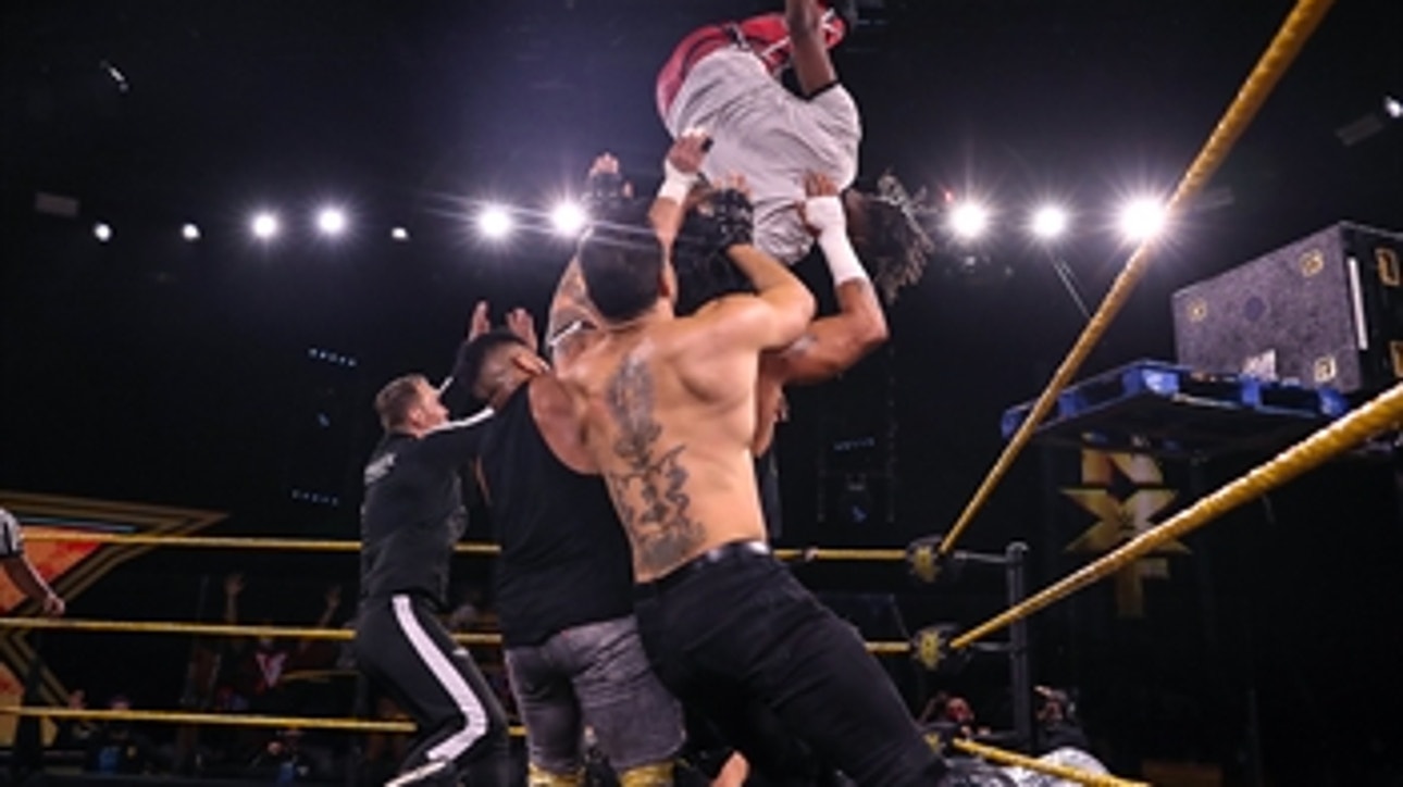 Isaiah "Swerve" Scott & Breezango vs. Legado del Fantasma - Six-Man Street Fight: NXT Super Tuesday, Sept. 1, 2020