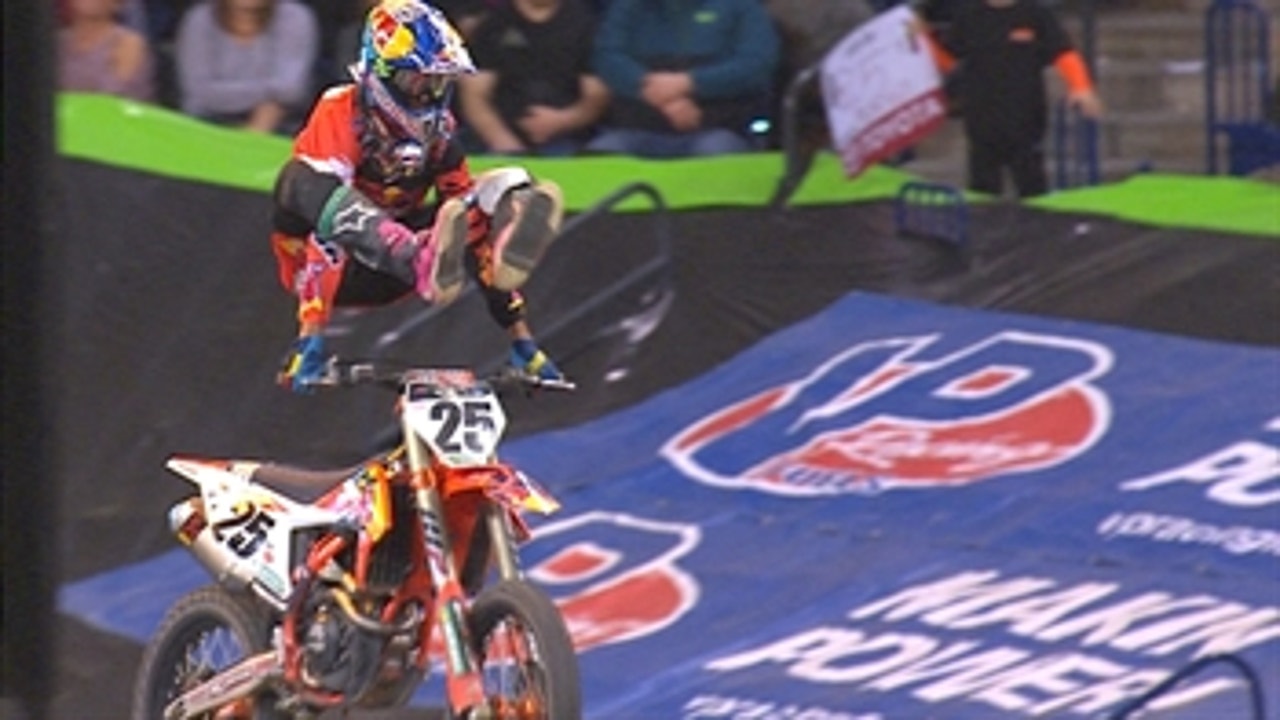Marvin Musquin dominates the 450 main in Indianapolis ' 2018 MONSTER ENERGY SUPERCROSS