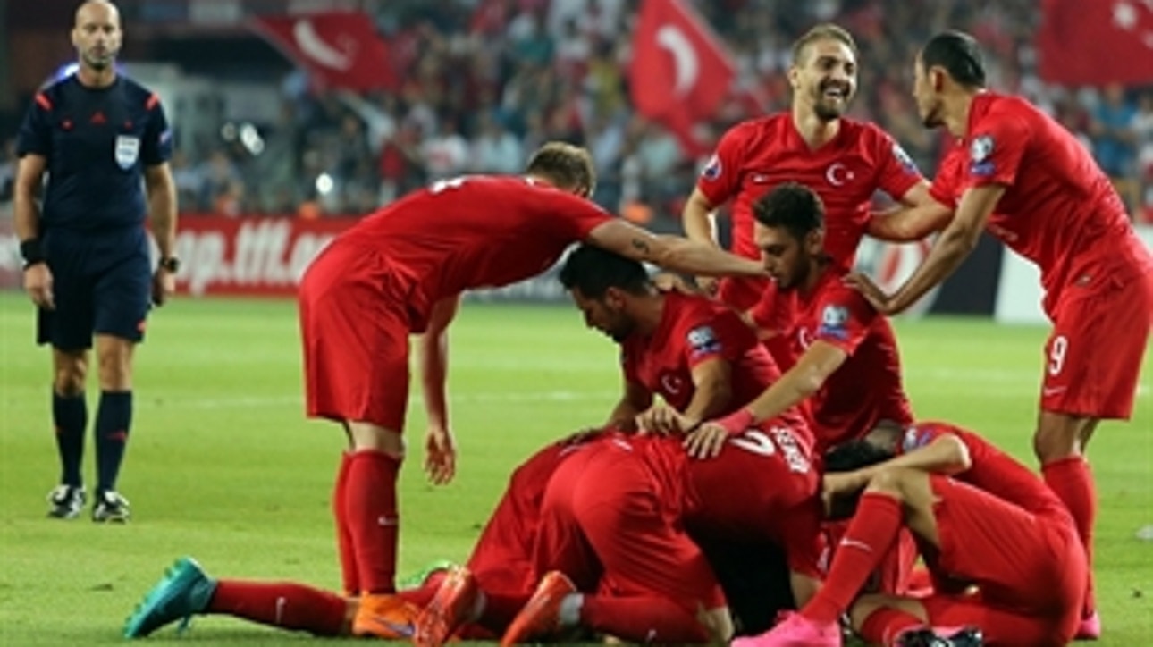 Inan's stunning late game-winner sends Turkey through ' Euro 2016 Qualifiers Highlights