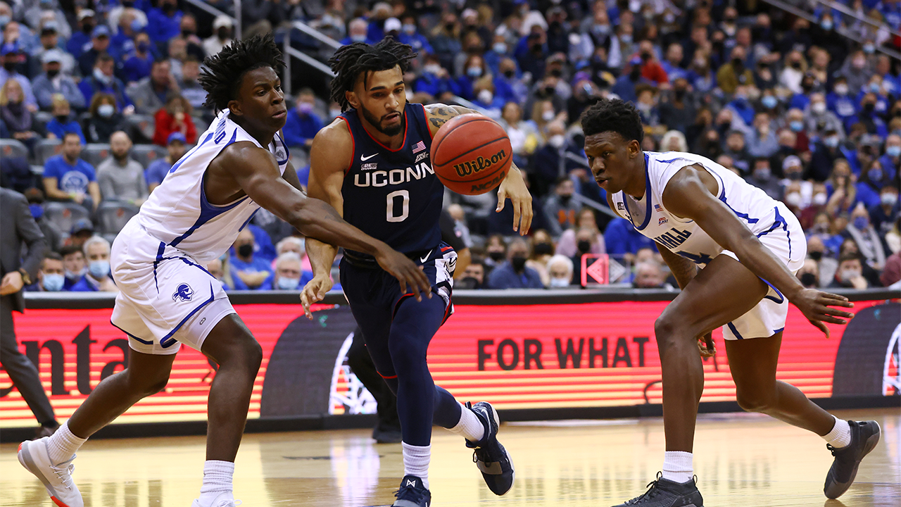 Kadary Richmond has a career day off the bench in Seton Hall's overtime victory over UConn