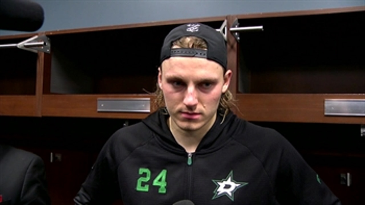 Roope Hintz scored a goal in Dallas' loss to Detroit
