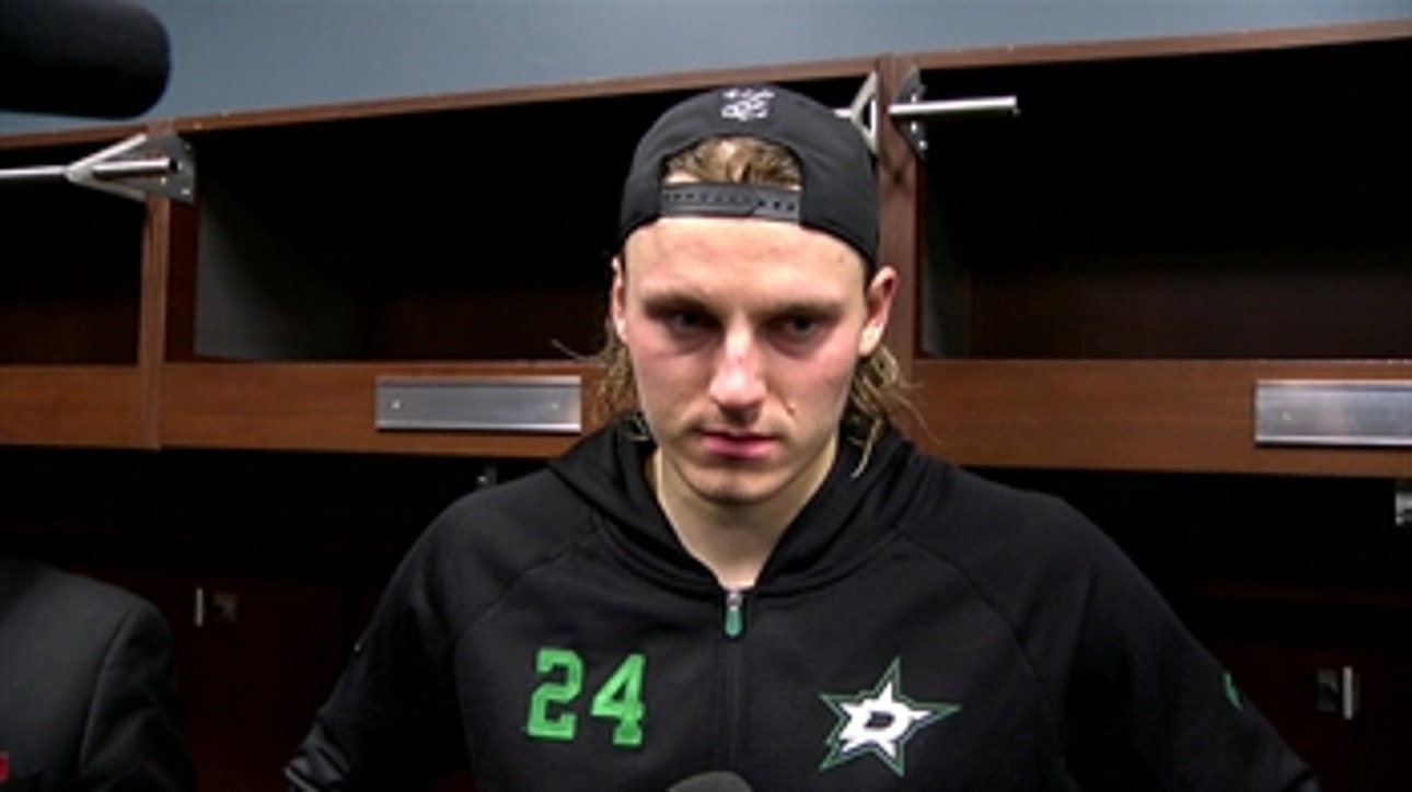 Roope Hintz scored a goal in Dallas' loss to Detroit