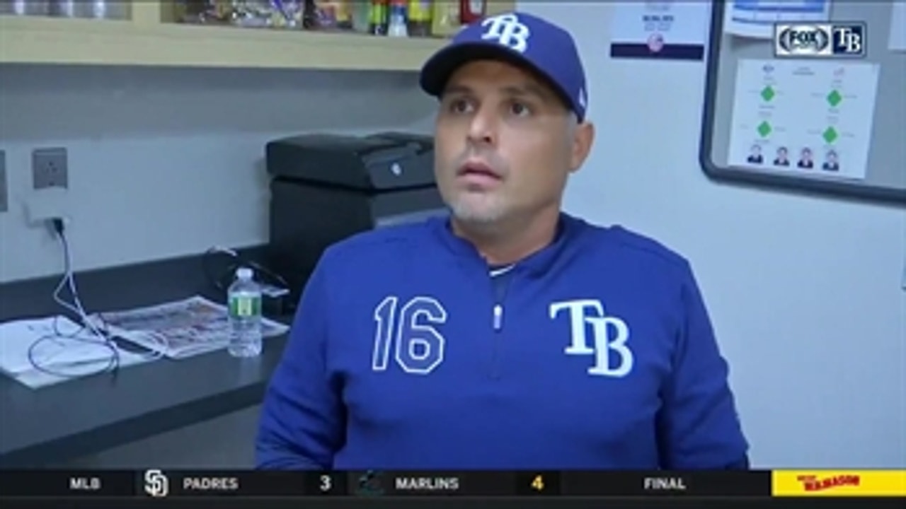 Kevin Cash assesses start of Charlie Morton and discusses falling to Yankees in series finale