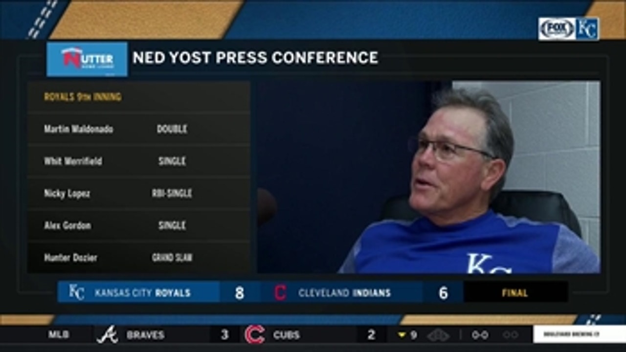 Ned Yost on Royals' win over Indians: 'It was an uplifting comeback'