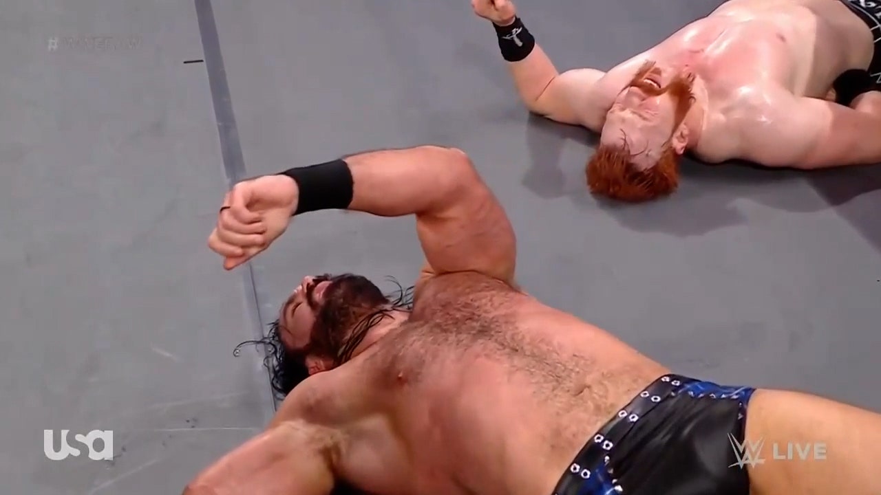 Drew McIntyre returns to RAW and battles Sheamus
