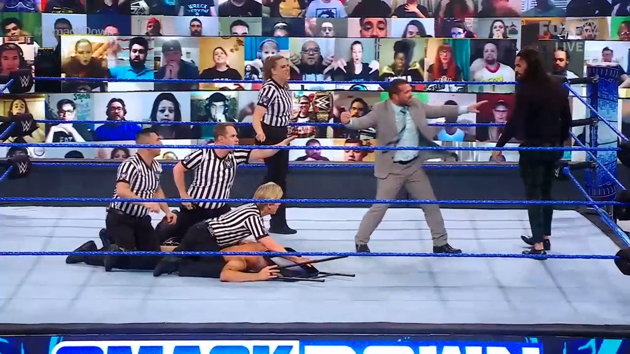Seth Rollins aids Murphy in battle against Cesaro