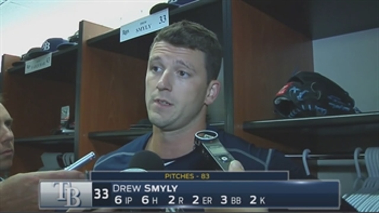 Drew Smyly: Those 5th and 6th innings were stressful