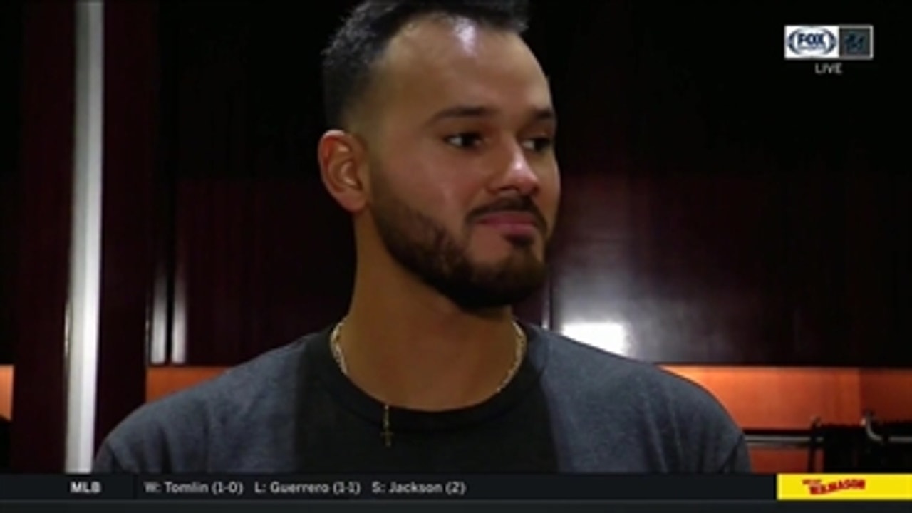 Pablo Lopez recaps his strong start against Braves