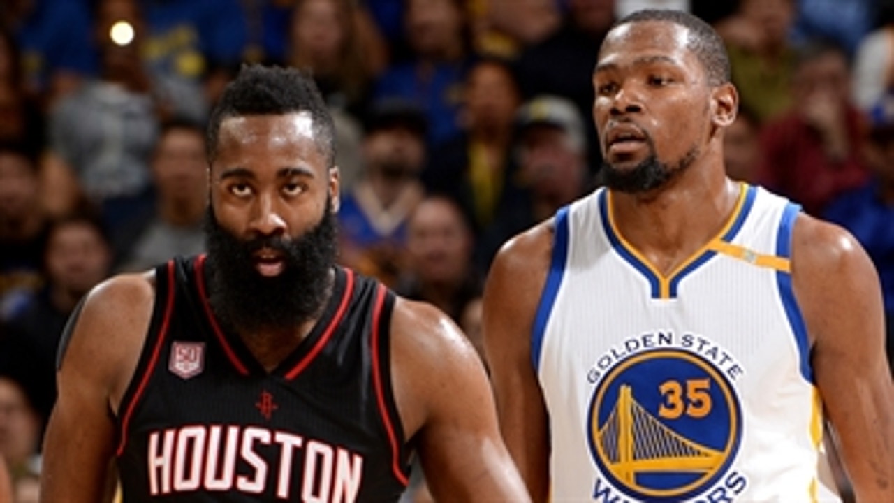 Nick Wright reveals why LeBron should pay attention to what Harden, Durant share in common