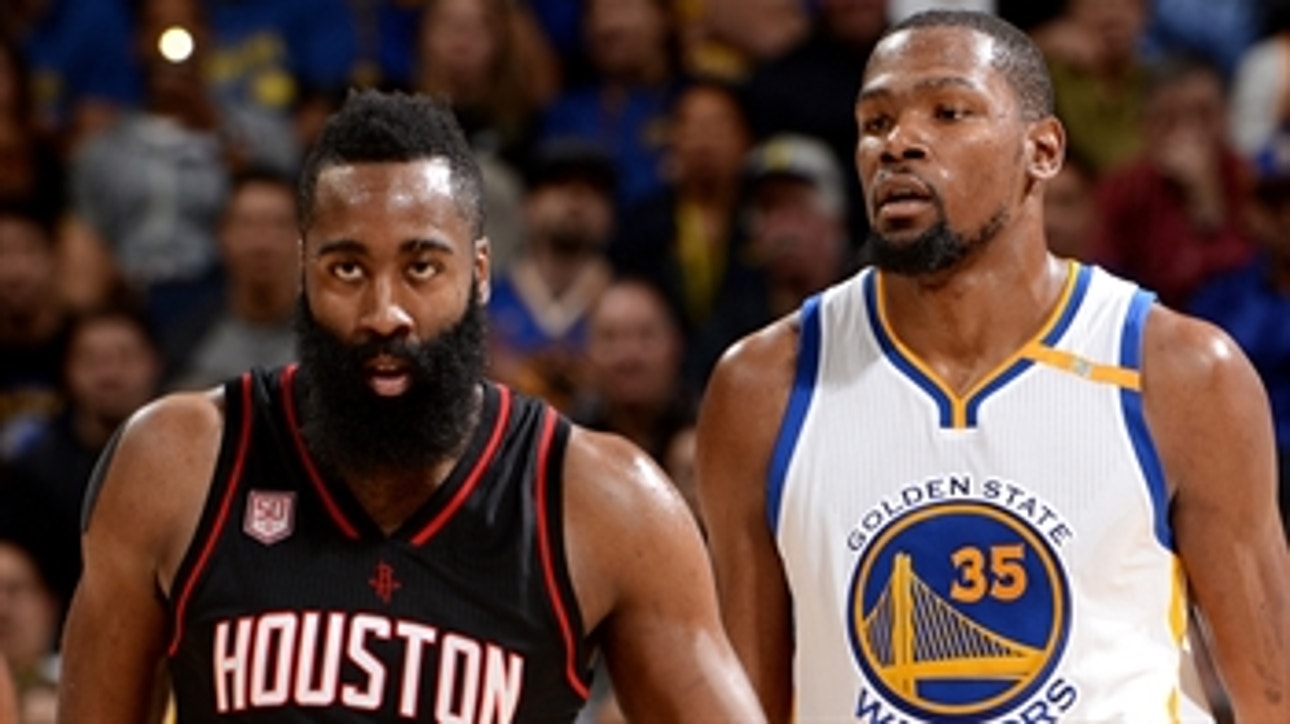 Nick Wright reveals why LeBron should pay attention to what Harden, Durant share in common