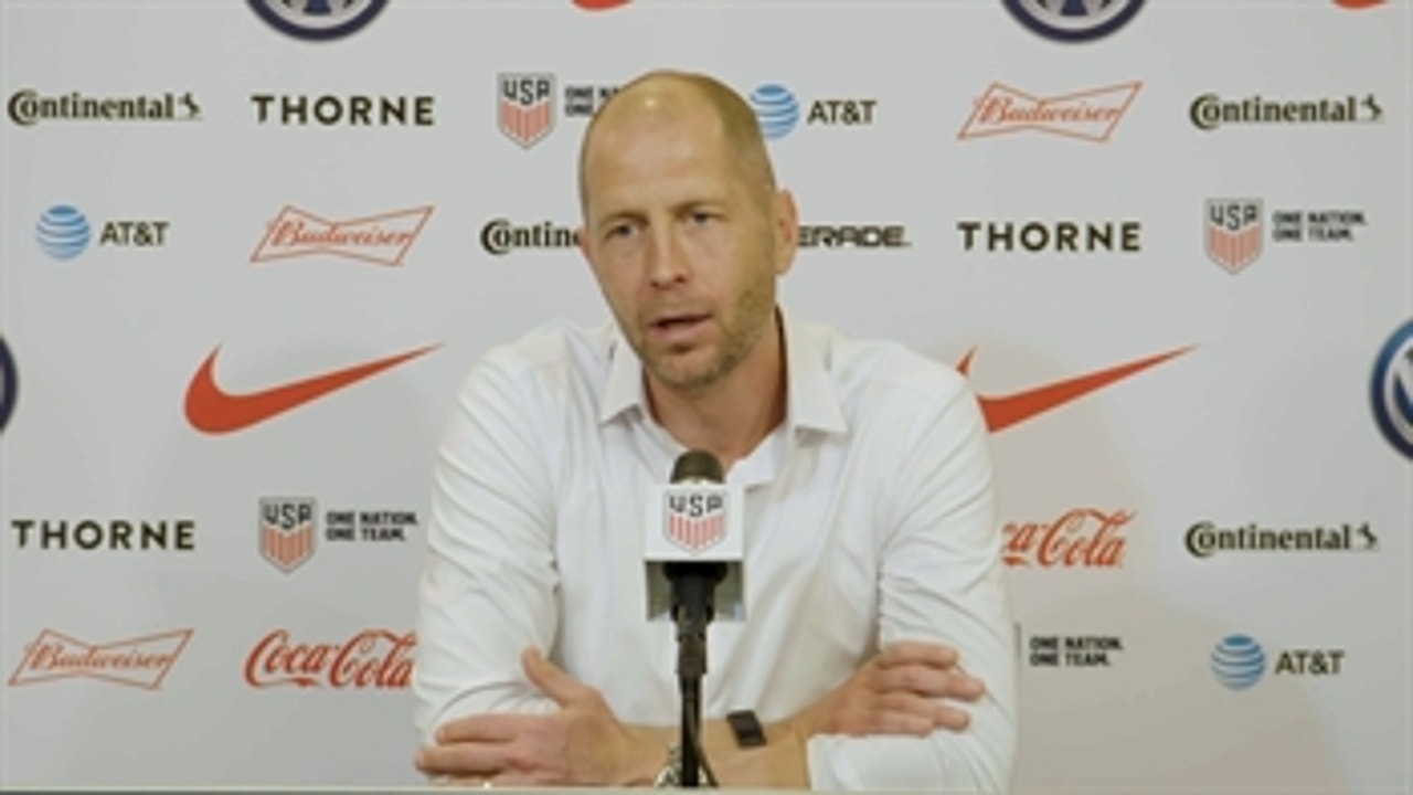 Gregg Berhalter on USMNT: "Opponents have a great deal of respect for us as a team"