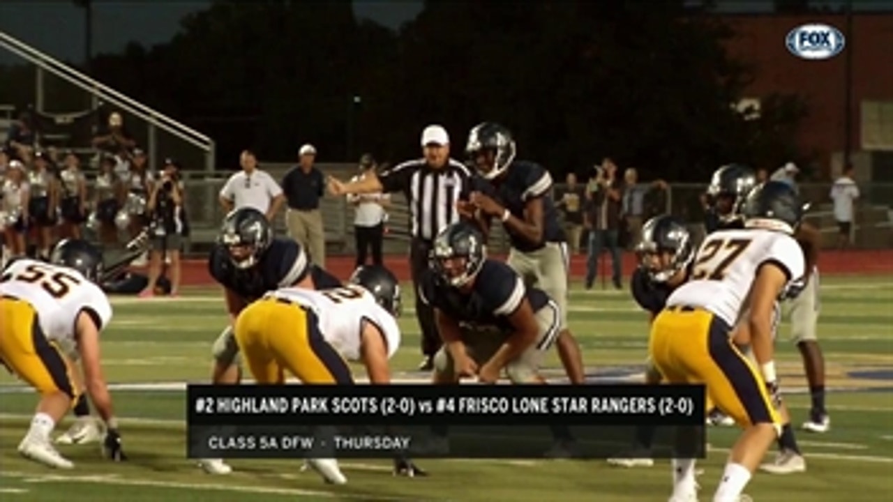 HIGHLIGHTS: #2 Highland Park vs. #4 Frisco Lonestar ' High School Scoreboard Live
