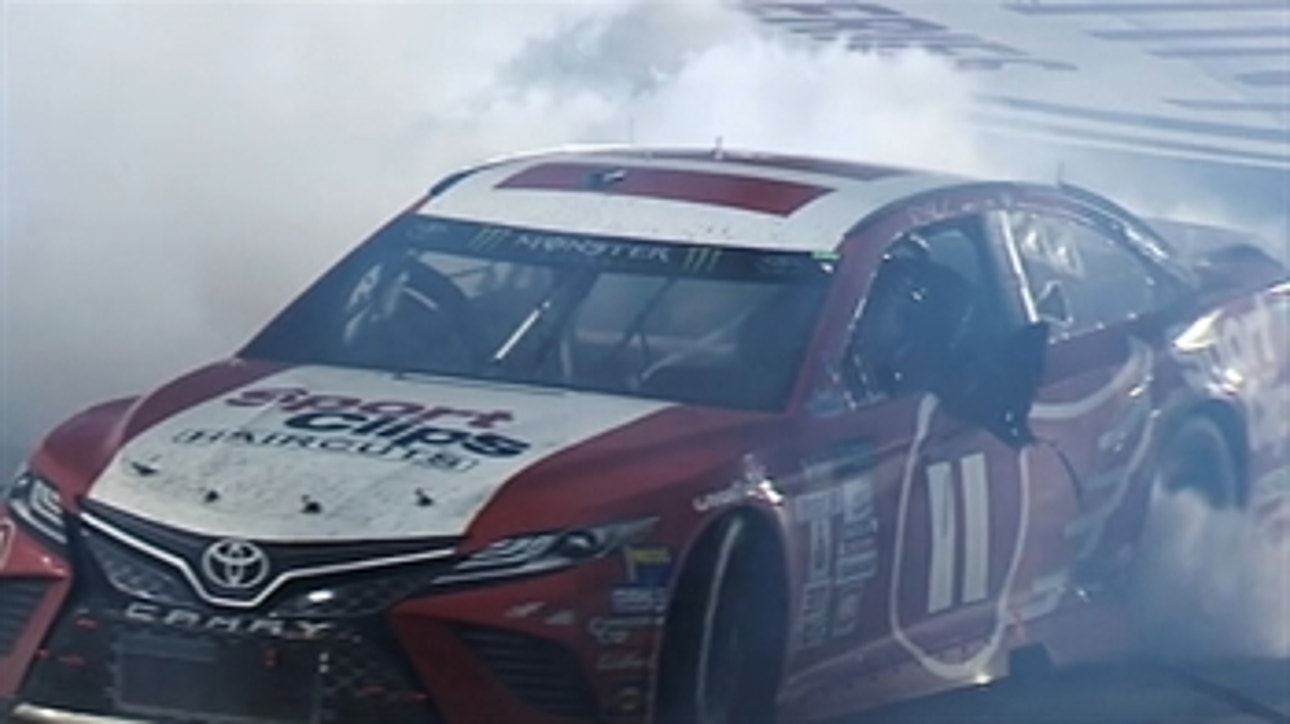 Dave Moody reacts to NASCAR deeming Denny Hamlin's wins encumbered