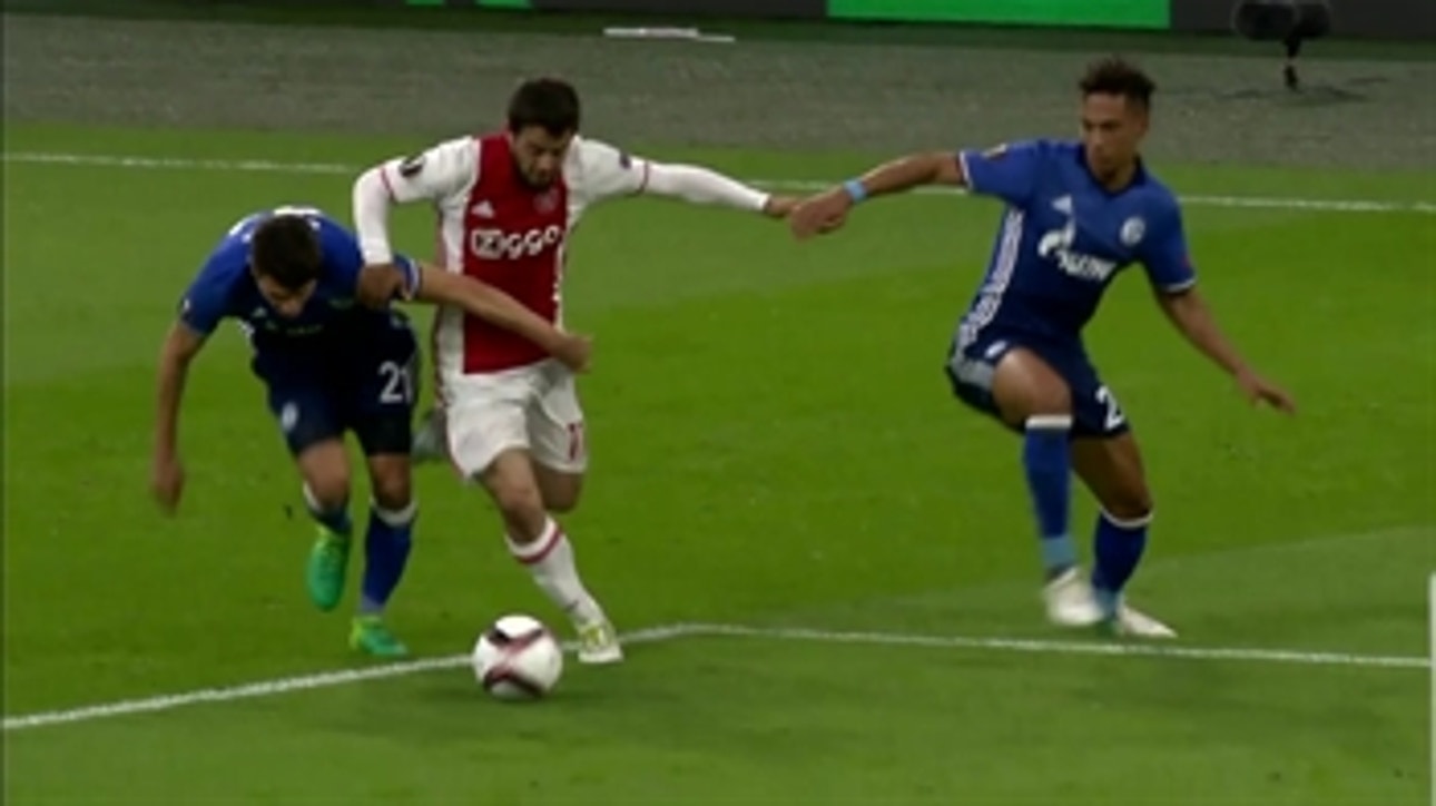 Ajax vs. Schalke 04 ' 2016-17 UEFA Europa League Highlights
