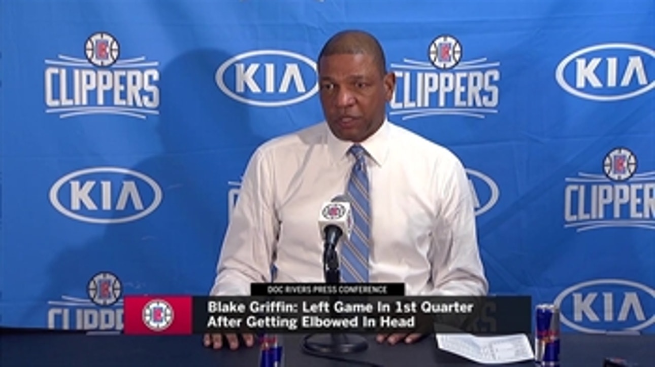 Clippers fall to Warriors 121-105; Doc Rivers talks Blake Griffin's elbow-to-head
